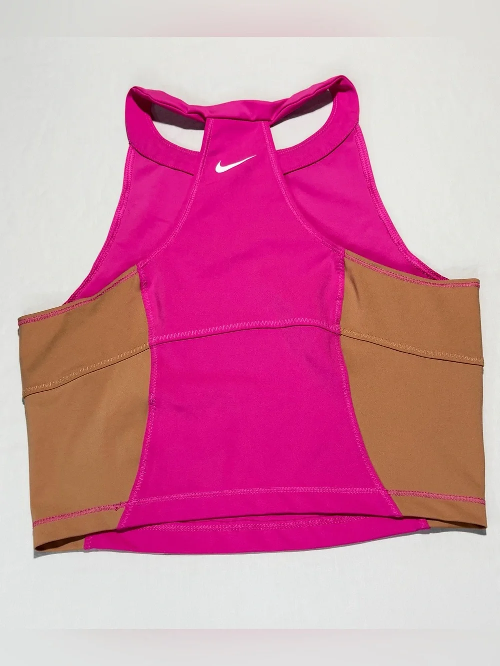 Nike Hot Pink Performance Cropped Tank